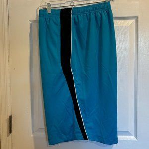 Lightweight Men Jersey Shorts - Turquoise Blue / 2XL Big